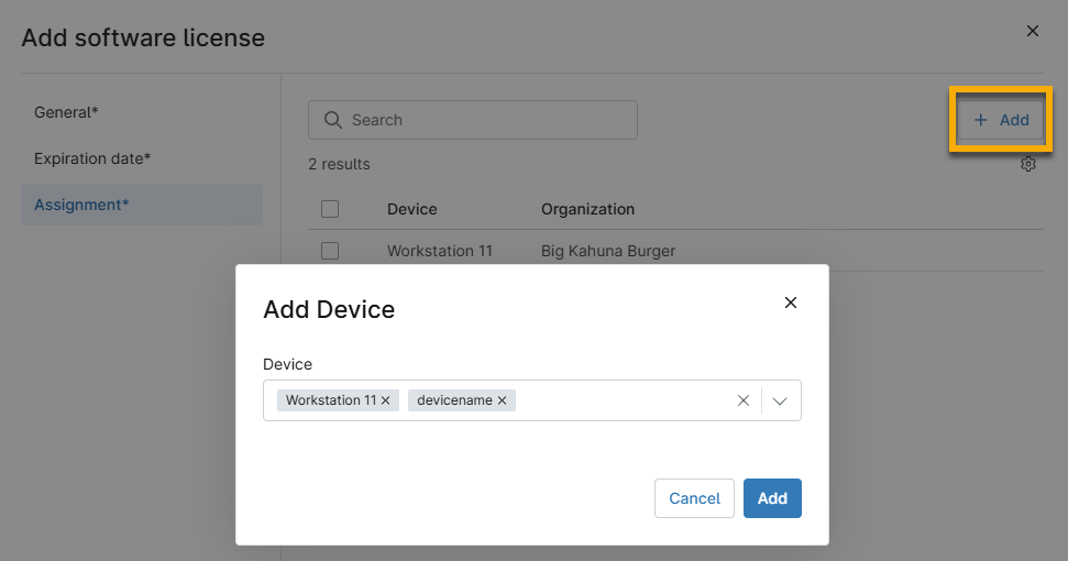 add software license_assignment_per device.png